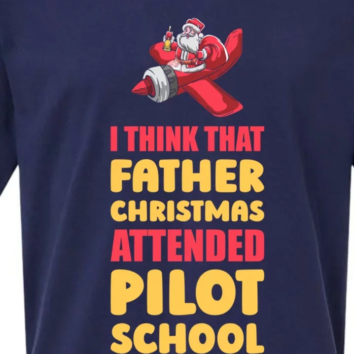 Airplane Pilot Aviator Fly Flying Aircraft Pilot Christmas Cool Gift Sueded Cloud Jersey T-Shirt