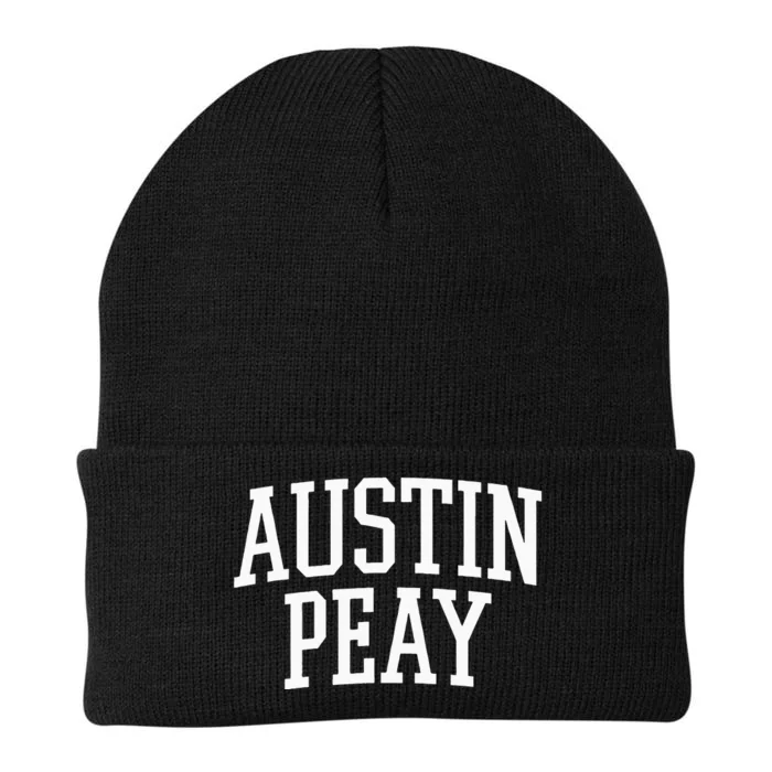 Austin Peay Arch Athletic College University Alumni Style Knit Cap Winter Beanie