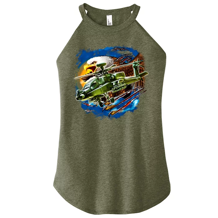 Apache Eagle Women’s Perfect Tri Rocker Tank