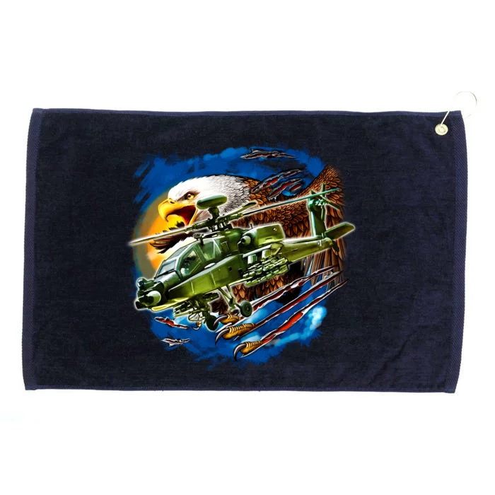 Apache Eagle Grommeted Golf Towel