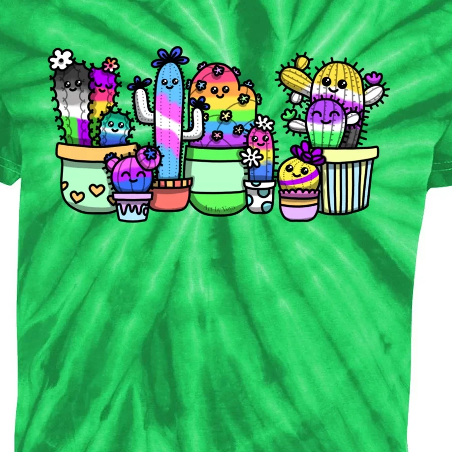 A Prickly Bunch Kids Tie-Dye T-Shirt