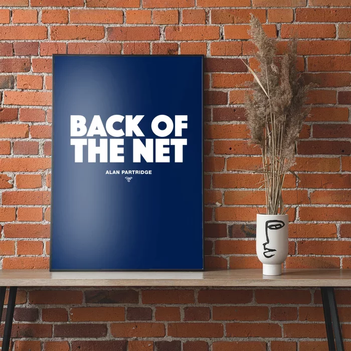 Alan Partridge Back Of The Net Poster