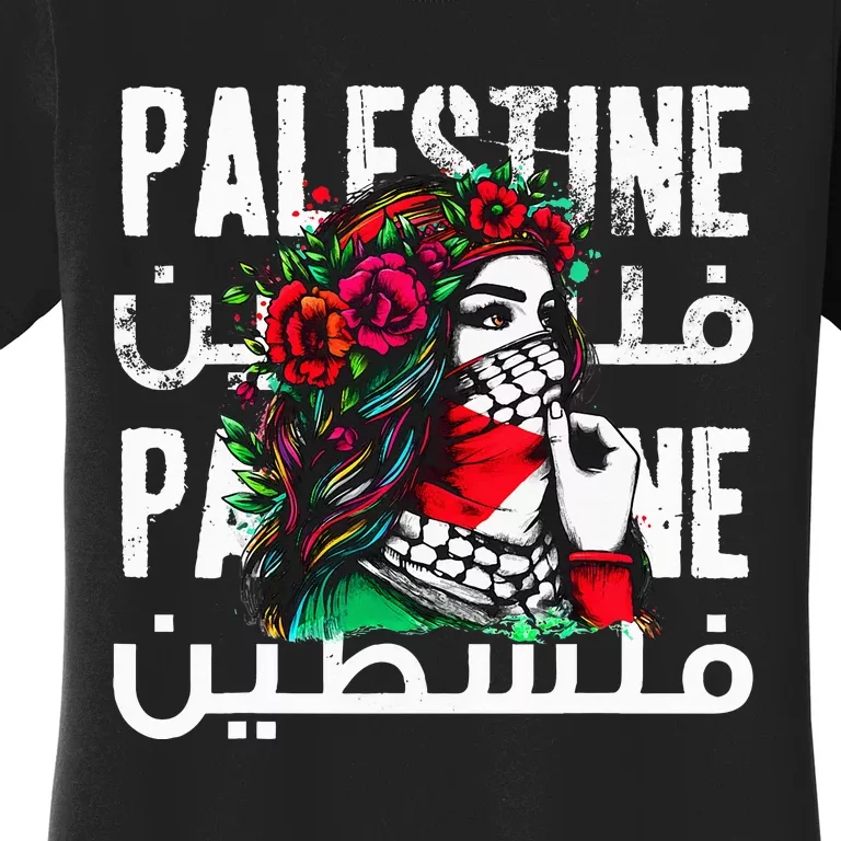 A Palestinian Bandana Palestine Women's T-Shirt