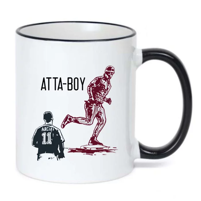 Attaboy Philadelphia Baseball Black Color Changing Mug