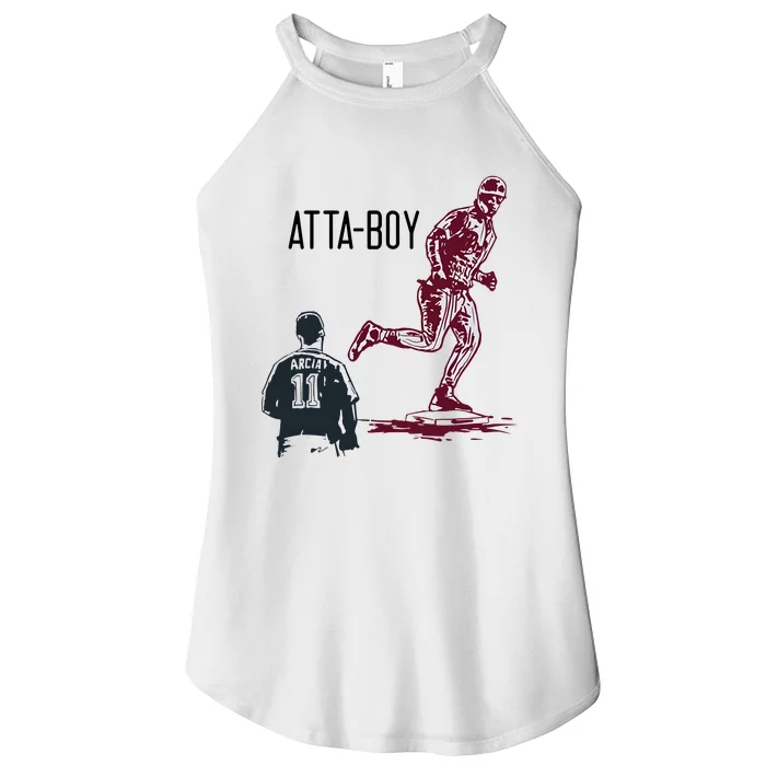 Attaboy Philadelphia Baseball Women’s Perfect Tri Rocker Tank