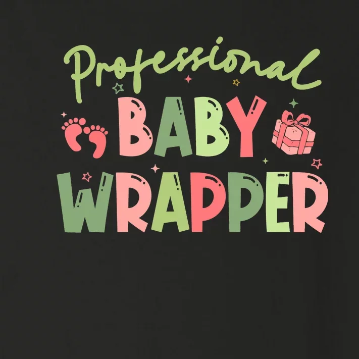 APDL Professional Baby Wrapper Funny Christmas NICU Nurse Toddler Long Sleeve Shirt