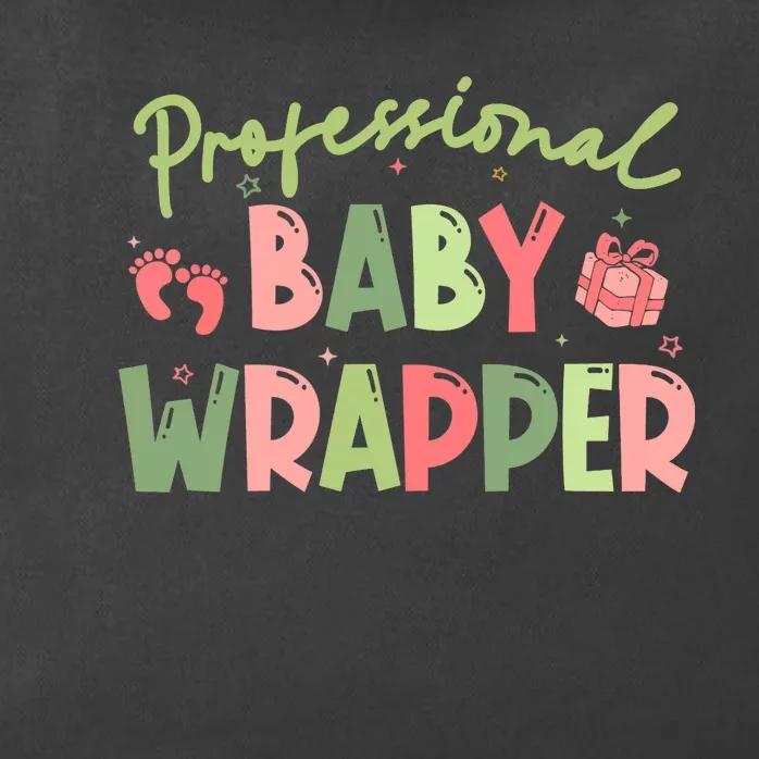 APDL Professional Baby Wrapper Funny Christmas NICU Nurse Zip Tote Bag