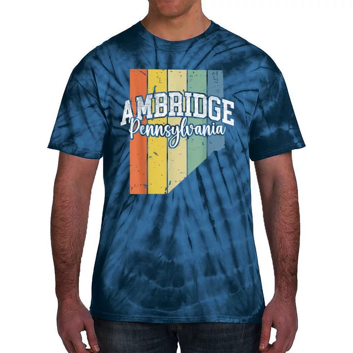 Ambridge Pennsylvania Bridger Pride 15003 Beaver County Tie-Dye T-Shirt