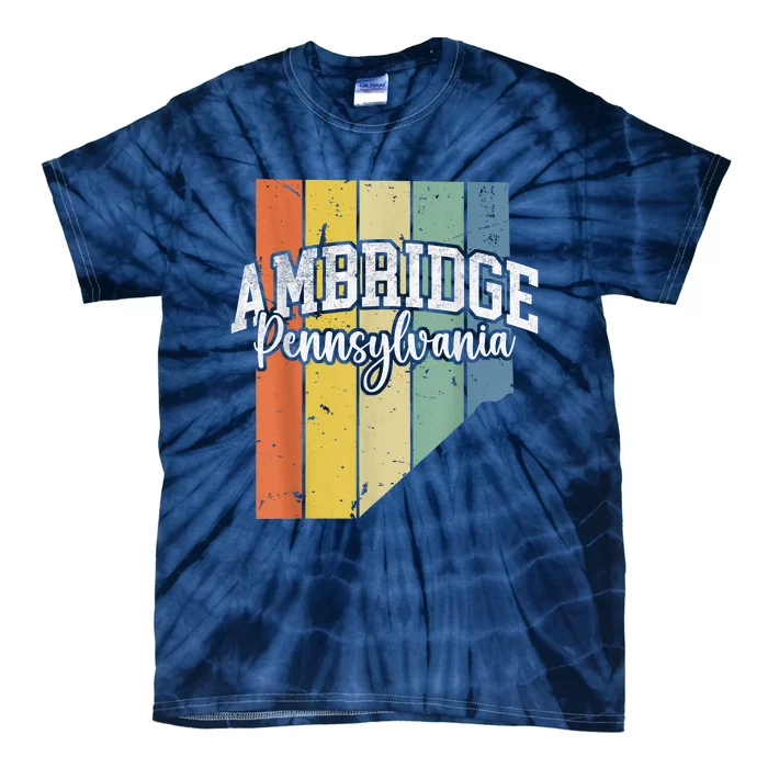 Ambridge Pennsylvania Bridger Pride 15003 Beaver County Tie-Dye T-Shirt