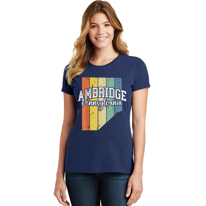 Ambridge Pennsylvania Bridger Pride 15003 Beaver County Women's T-Shirt