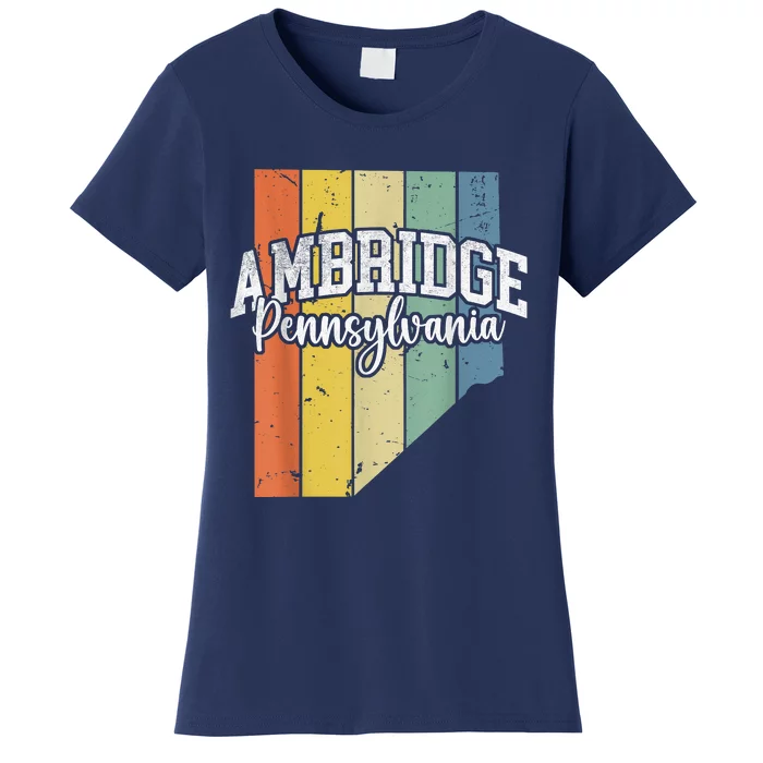 Ambridge Pennsylvania Bridger Pride 15003 Beaver County Women's T-Shirt