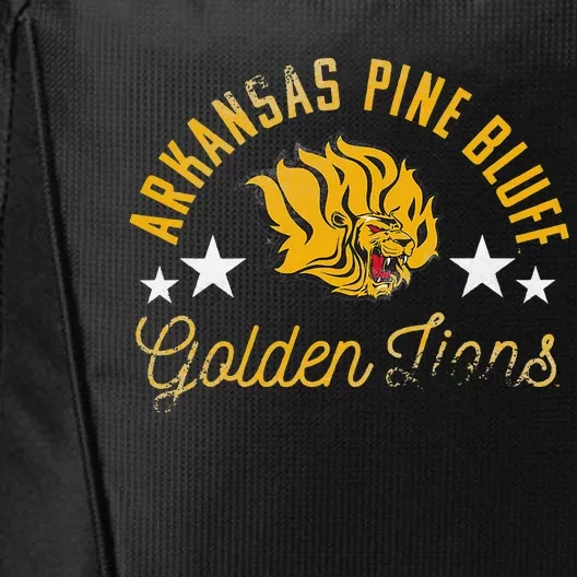 Arkansas Pine Bluff UAPB Golden Lions Logo City Backpack