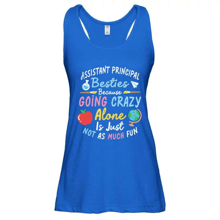 Assistant Principal Besties Assistant Principals Gift Ladies Essential Flowy Tank