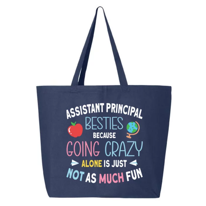 Assistant Principal Besties Gift 25L Jumbo Tote