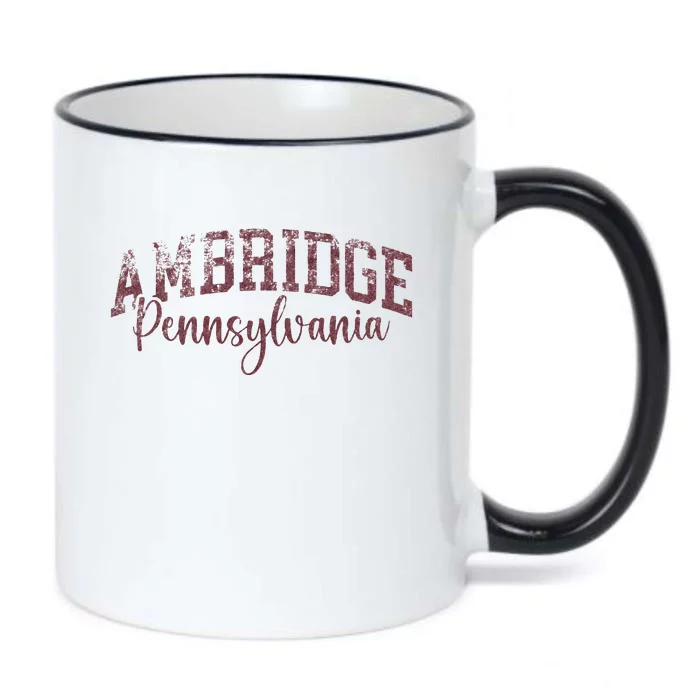 Ambridge Pennsylvania Bridger Pride 15003 Black Color Changing Mug