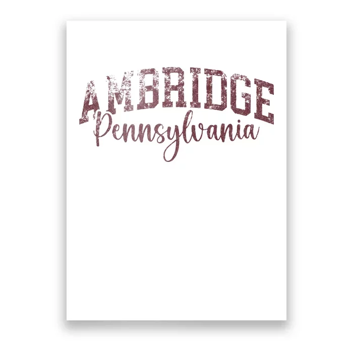 Ambridge Pennsylvania Bridger Pride 15003 Poster