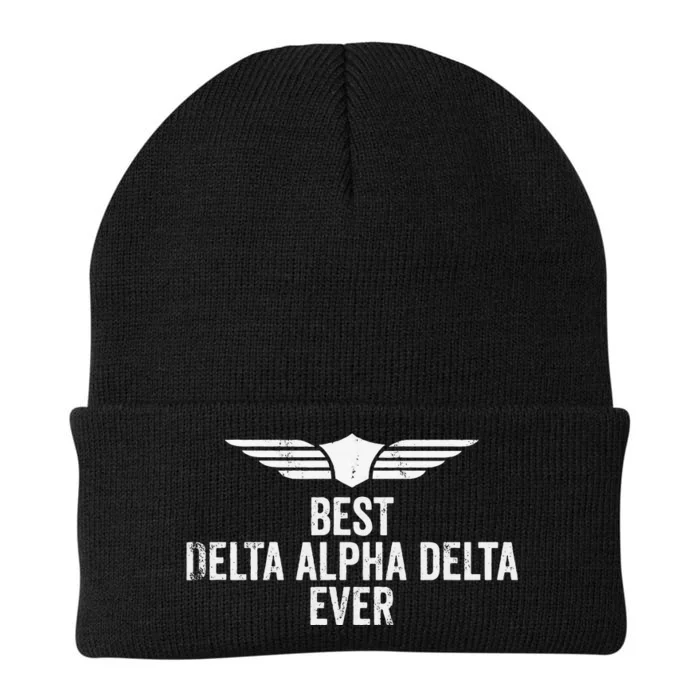 Airplane Pilot Best Dad Flying Gift Knit Cap Winter Beanie