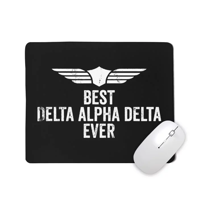 Airplane Pilot Best Dad Flying Gift Mousepad