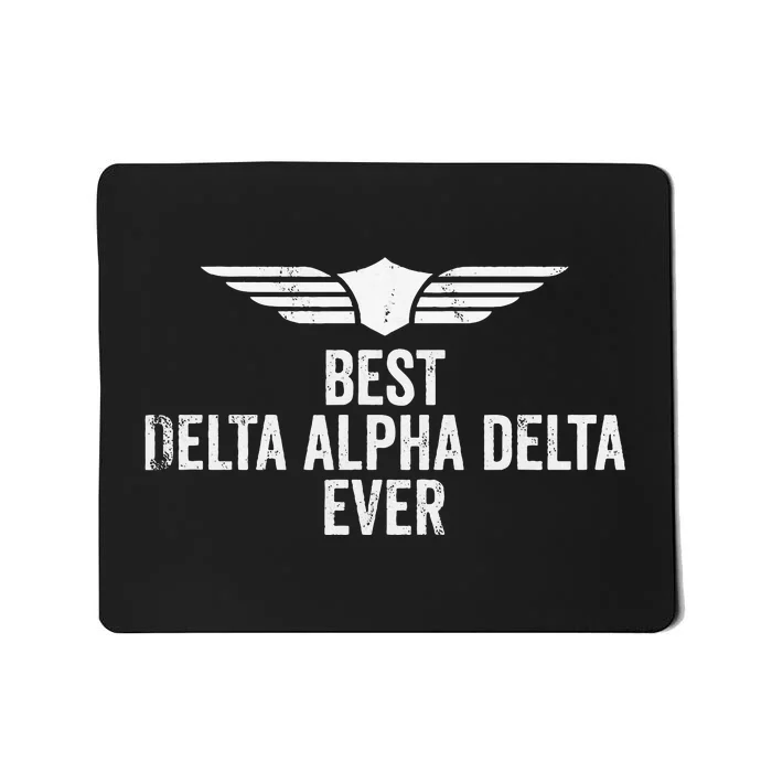 Airplane Pilot Best Dad Flying Gift Mousepad