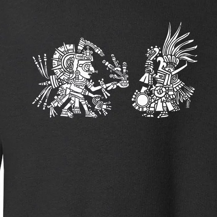 Aztec People Civilization Mask Mexico Face Ethnic Maya Gift Toddler Sweatshirt