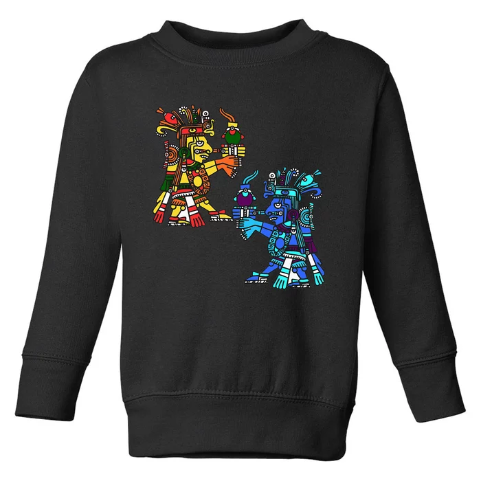 Aztec People Civilization Maya Ancient Mexico Ethnic Toddler Sweatshirt