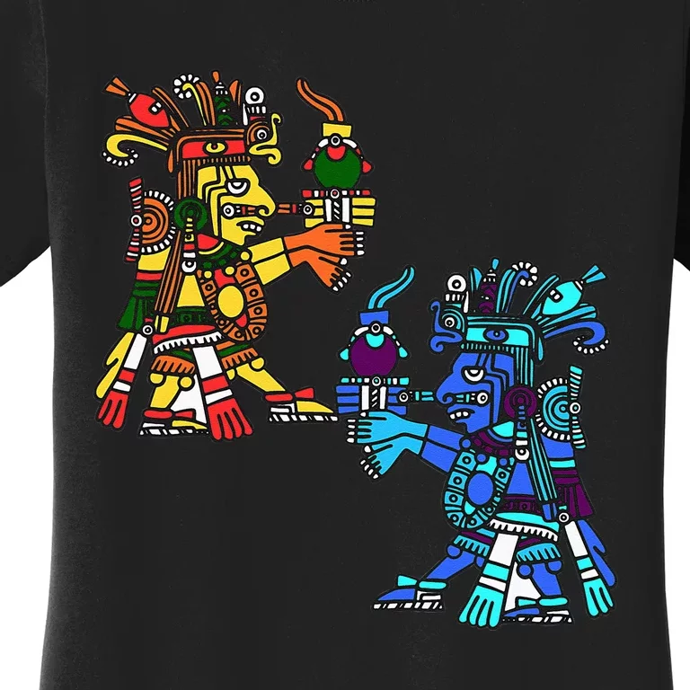 Aztec People Civilization Maya Ancient Mexico Ethnic Women's T-Shirt