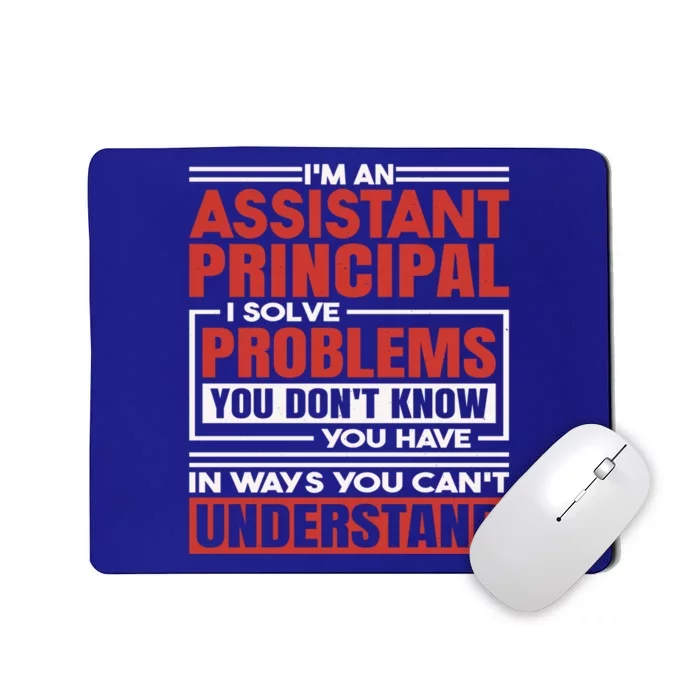 Assistant Principal Cute Gift Mousepad