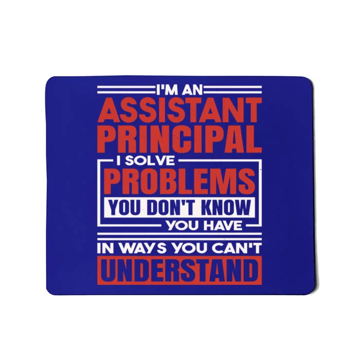 Assistant Principal Cute Gift Mousepad