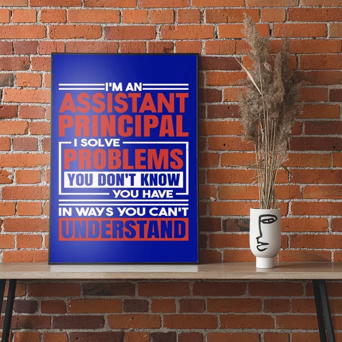 Assistant Principal Cute Gift Poster