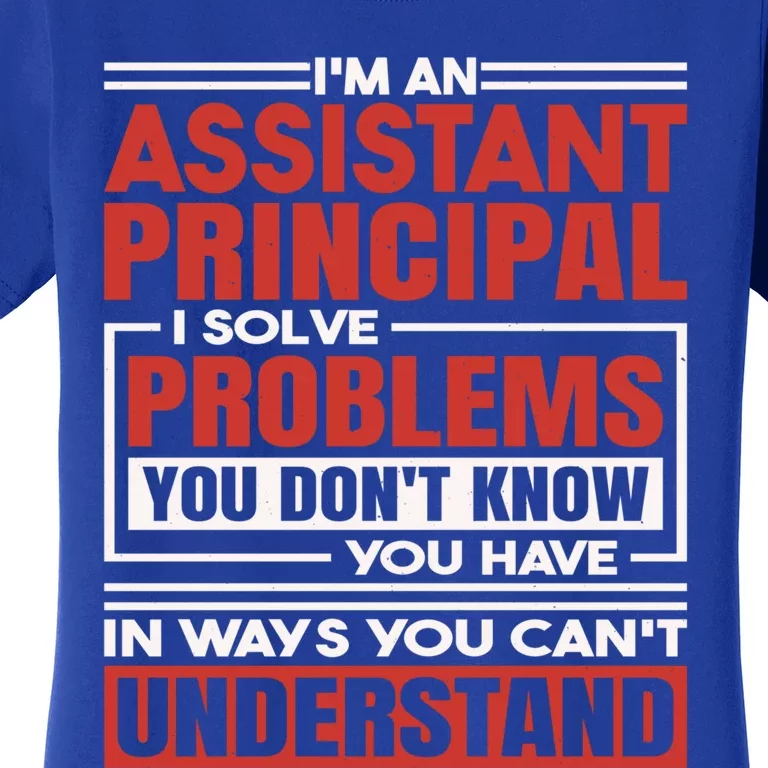 Assistant Principal Cute Gift Women's T-Shirt