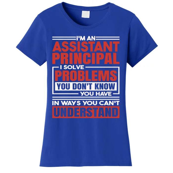 Assistant Principal Cute Gift Women's T-Shirt