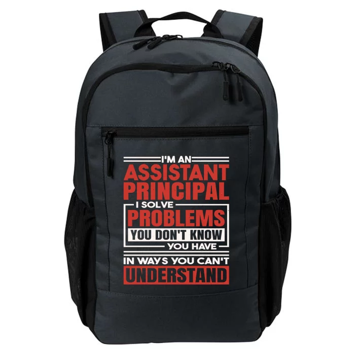 Assistant Principal Cute Gift Daily Commute Backpack