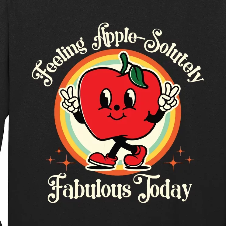 Apple Picking Crew Funny First Apple Picking Matching Family Long Sleeve Shirt