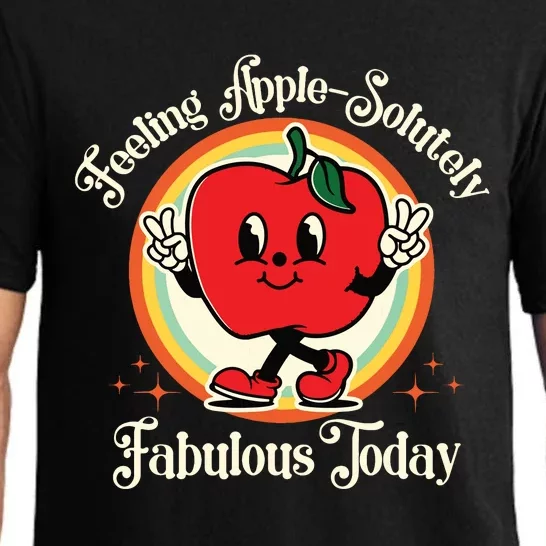 Apple Picking Crew Funny First Apple Picking Matching Family Pajama Set