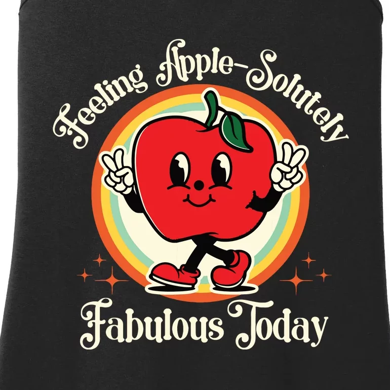 Apple Picking Crew Funny First Apple Picking Matching Family Ladies Essential Tank