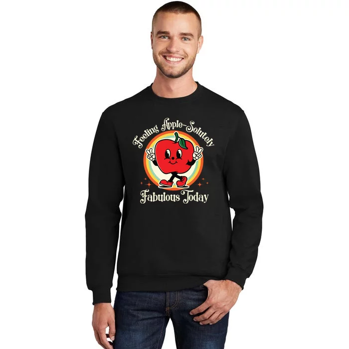 Apple Picking Crew Funny First Apple Picking Matching Family Tall Sweatshirt