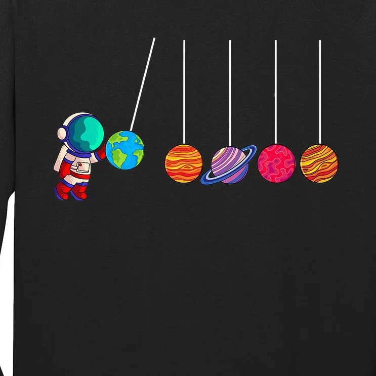 Astrophysicist Planet Cradle Astronomy funny place Tall Long Sleeve T-Shirt