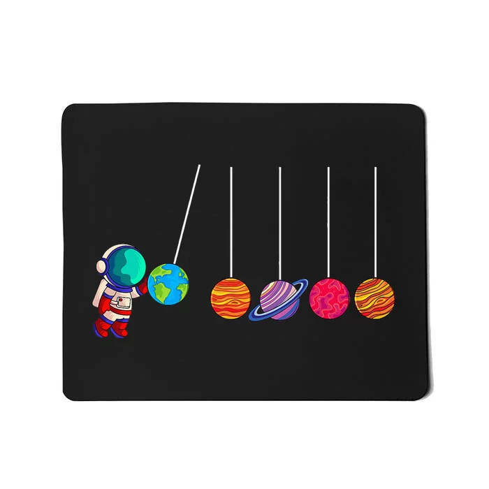 Astrophysicist Planet Cradle Astronomy funny place Mousepad