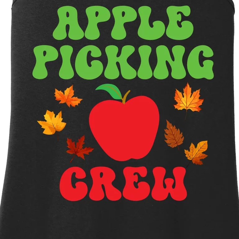 Apple Picking Crew Fall Family Outfit Autumn Fall Apple Lover Apple Picking Ladies Essential Tank