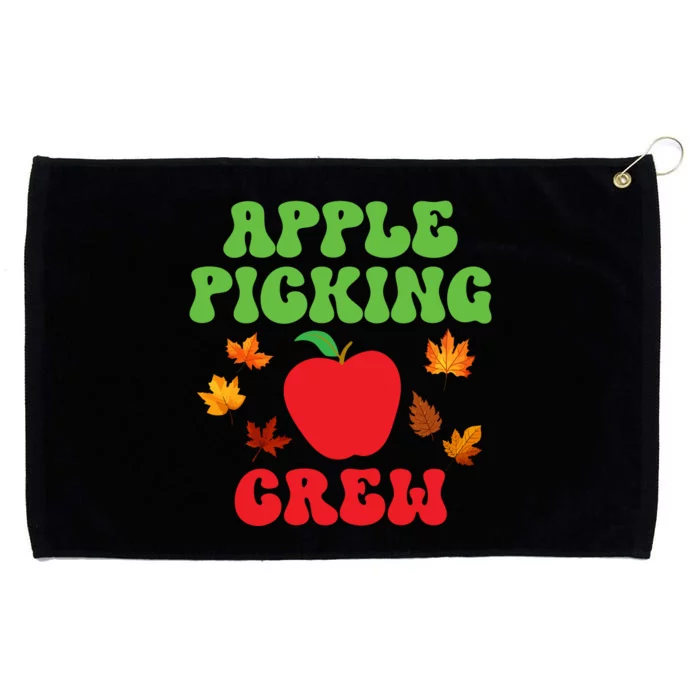 Apple Picking Crew Fall Family Outfit Autumn Fall Apple Lover Apple Picking Grommeted Golf Towel