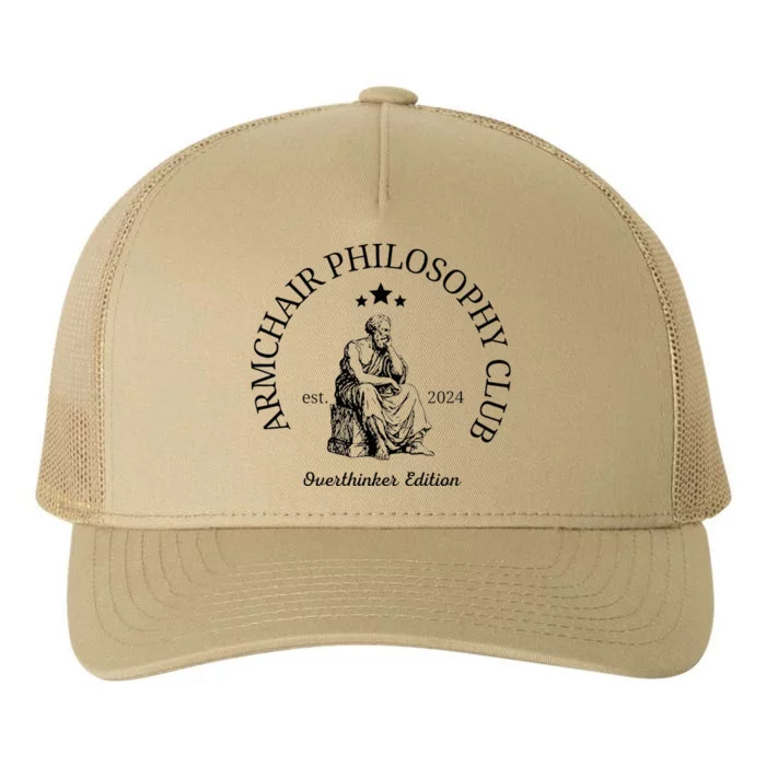 Armchair Philosophy Club Yupoong Adult 5-Panel Trucker Hat