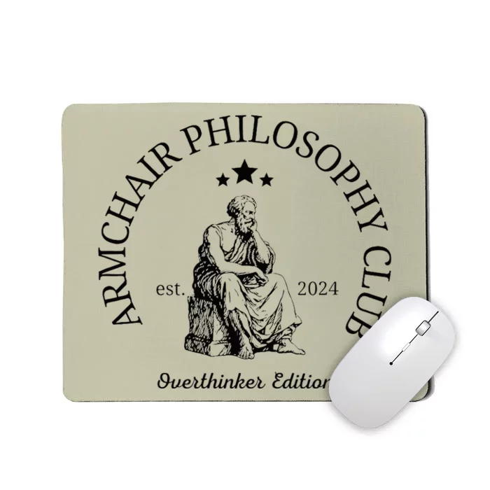 Armchair Philosophy Club Mousepad