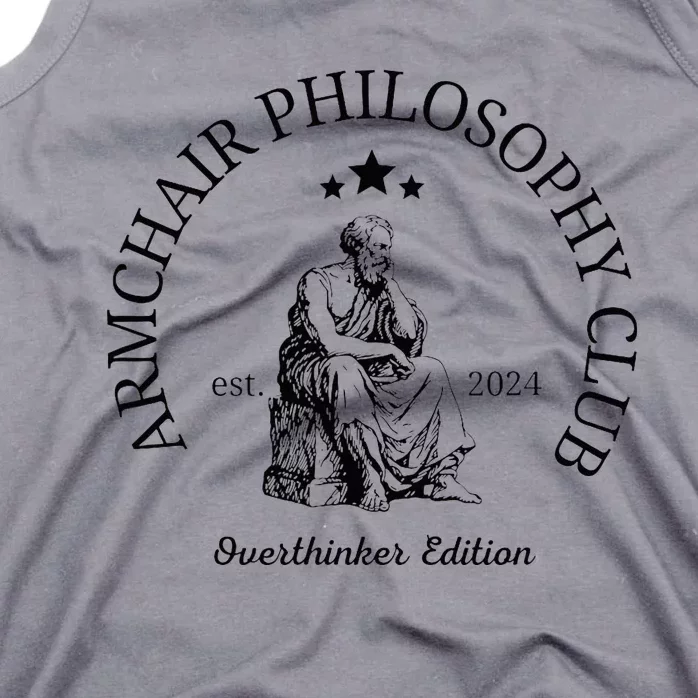 Armchair Philosophy Club Tank Top