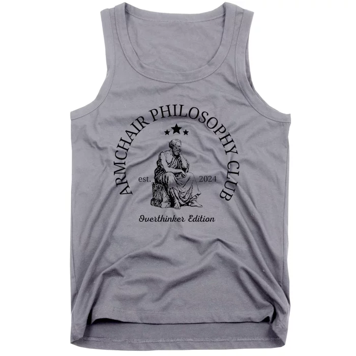 Armchair Philosophy Club Tank Top