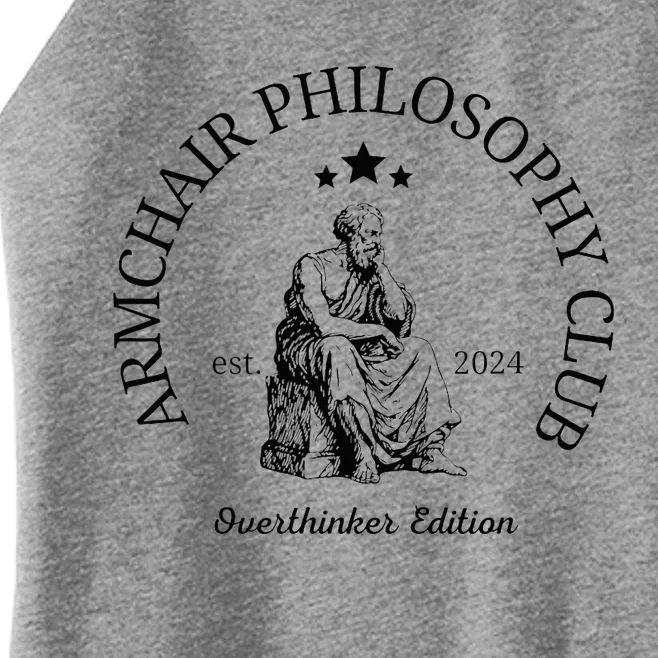 Armchair Philosophy Club Women’s Perfect Tri Rocker Tank