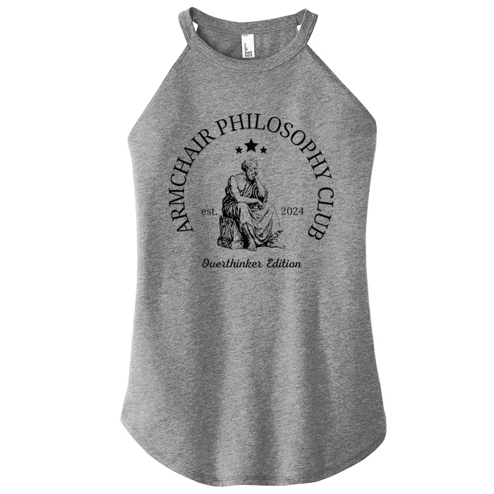 Armchair Philosophy Club Women’s Perfect Tri Rocker Tank