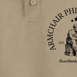 Armchair Philosophy Club Dry Zone Grid Performance Polo