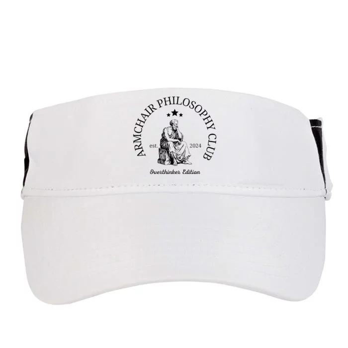 Armchair Philosophy Club Adult Drive Performance Visor