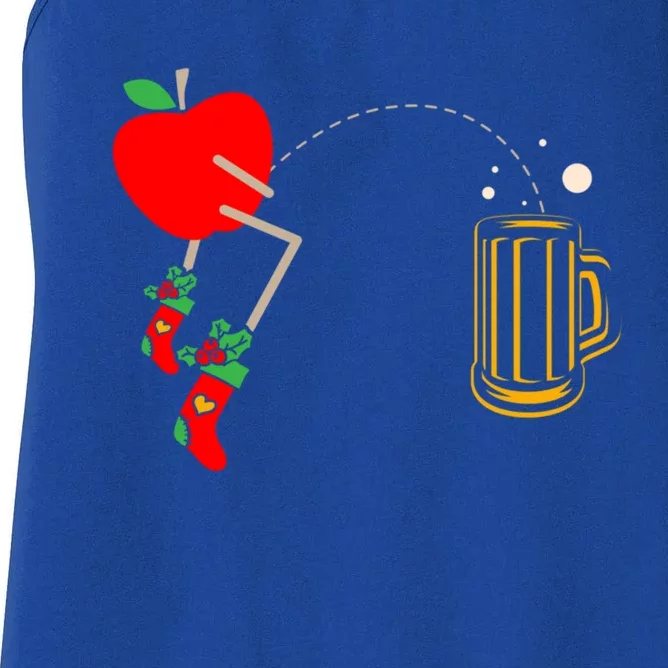 Apple Picking Crew Fruit Lover Apple Eater Beer Er Meaningful Gift Women's Racerback Tank