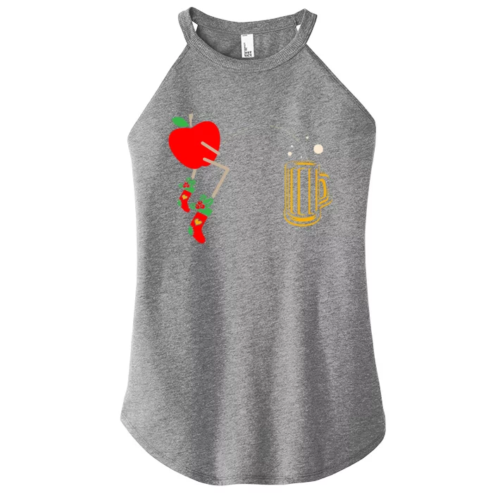 Apple Picking Crew Fruit Lover Apple Eater Beer Er Meaningful Gift Women’s Perfect Tri Rocker Tank